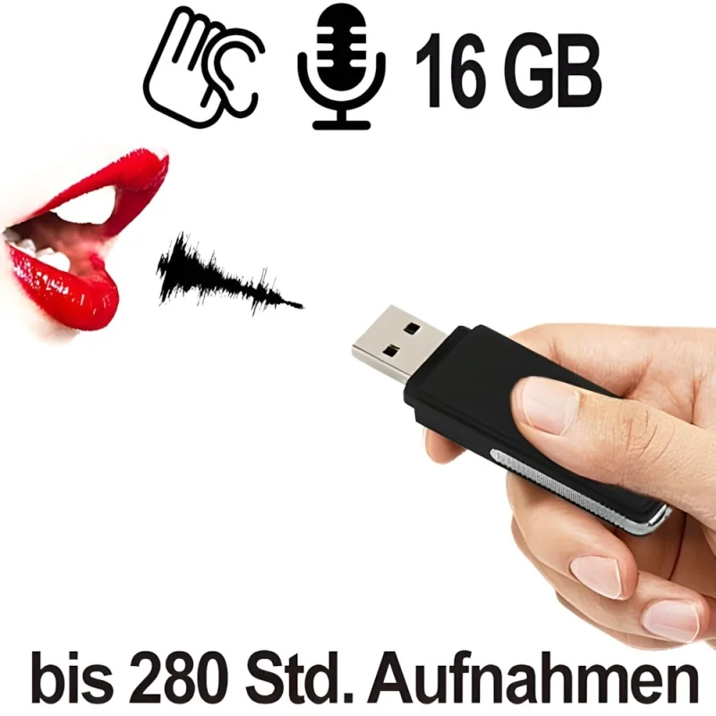 USB Audiorecorder, jetzt 16GB