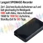 Langzeit SPY-Recorder, 5000 mAh, 16GB