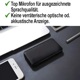 Langzeit SPY-Recorder, 5000 mAh, 16GB – Diskrete Sprachrecorder – Ansicht 3