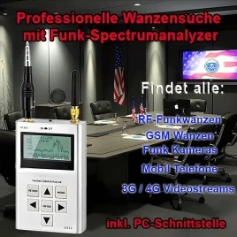 Profi-Aufspürgerät "HF-EXPLORER" – Abhörschutz Lauschabwehr – Ansicht 3
