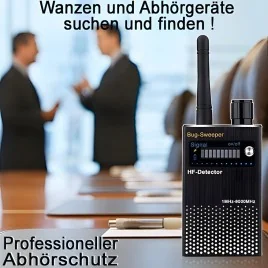Profi Wanzenfinder "Bug-Sweeper" – Abhörschutz Lauschabwehr – Ansicht 4