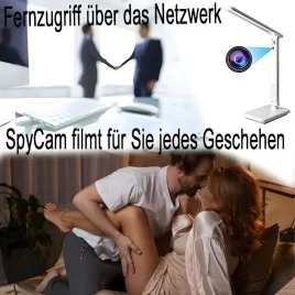 IP-HD-Spycam in Schreibtischlampe , 128 Gb – Spionage Video-Minikameras – Ansicht 3