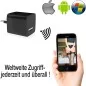 WIFI HD-SpyCam im Mini-USB-Netzteil, 128 Gb