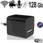 WIFI HD-SpyCam im Mini-USB-Netzteil, 128 Gb