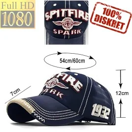 WIFI-HD SpyCam getarnt im Baseball Cap