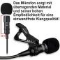 Krawattenclip-Spionagemikrofon