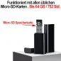 USB VoiceRecorder, 64GB, bis 752 Std., VAS, OTG