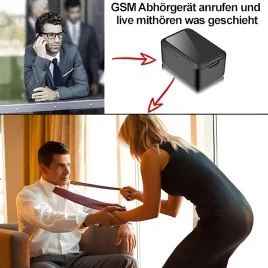ULTRA-MICRO GSM-Abhörgerät – GSM Audio-Abhörgeräte – Ansicht 4