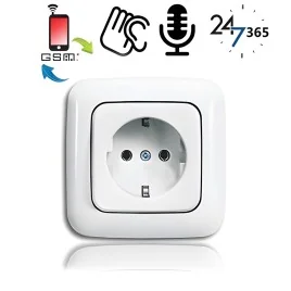 GSM-Abhörgerät in Wandsteckdose – GSM Audio-Abhörgeräte – Ansicht 1