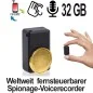 Fernsteuerbarer GSM Spionagerecorder Fernsteuerbarer GSM Spionagerecorder