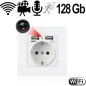 IP-HD-Spycam in Wandsteckdose, 2xUSB IP-HD-Spycam in Wandsteckdose, 2xUSB