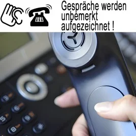 Mini Automatic-Telefonrecorder – Telefon-Audiokontrolle – Ansicht 3