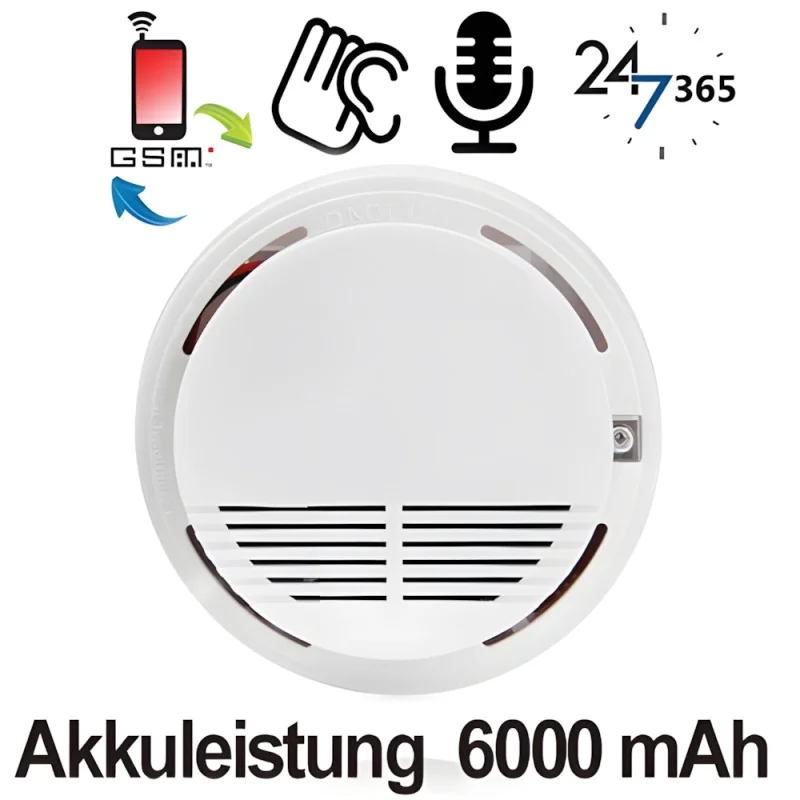 GSM-Abhörgerät im Rauchmelder
