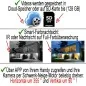 WIFI HD-SpyCam in Schwenk-LED-Lampe