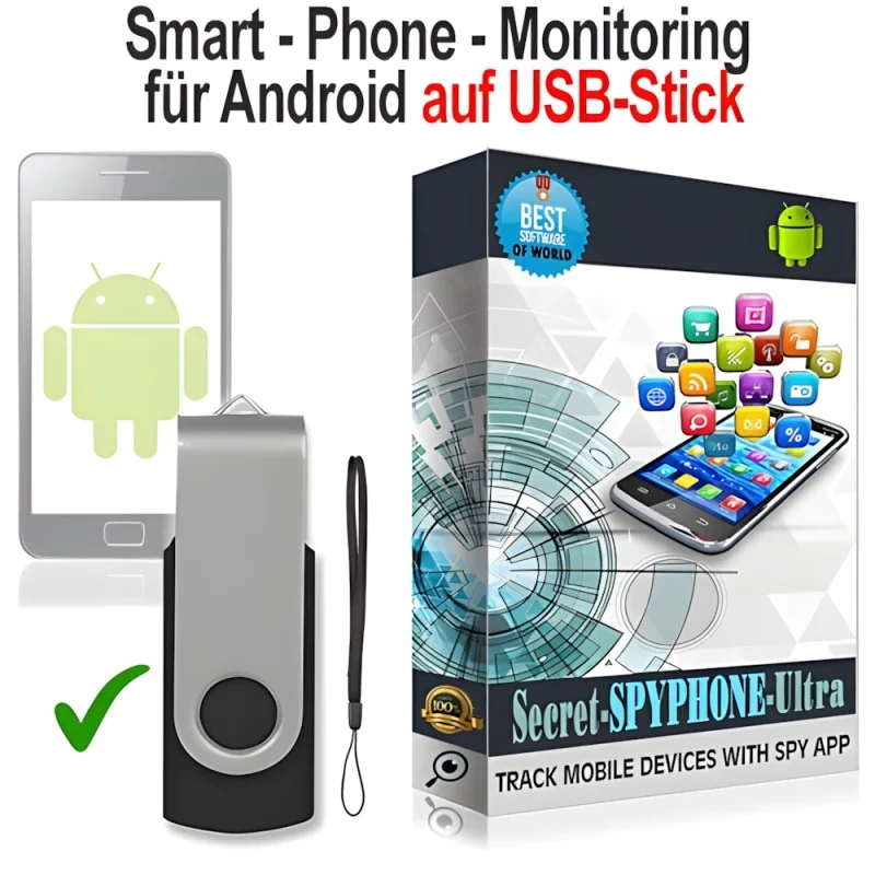 Secret-SPYPHONE für Android auf USB-Stick
