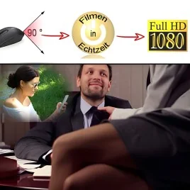 IP-HD-Spycam in PC-Maus, 128 Gb – Spionage Video-Minikameras – Ansicht 4
