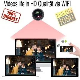 IP-HD-Spycam in Schulter-Umhängetasche – Spionage Video-Minikameras – Ansicht 4