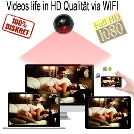 Wifi SpyCam in Handy-Ladestation – Spionage Video-Minikameras – Ansicht 3