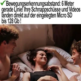 HD SpyCam im Rauchmeldergehäuse – Spionage Video-Minikameras – Ansicht 3