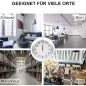 Full-HD Spy-Cam getarnt in Wanduhr-Kamera, 128 GB