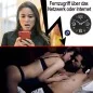 IP-Full-HD Spy-Cam in Wanduhr, 128 GB