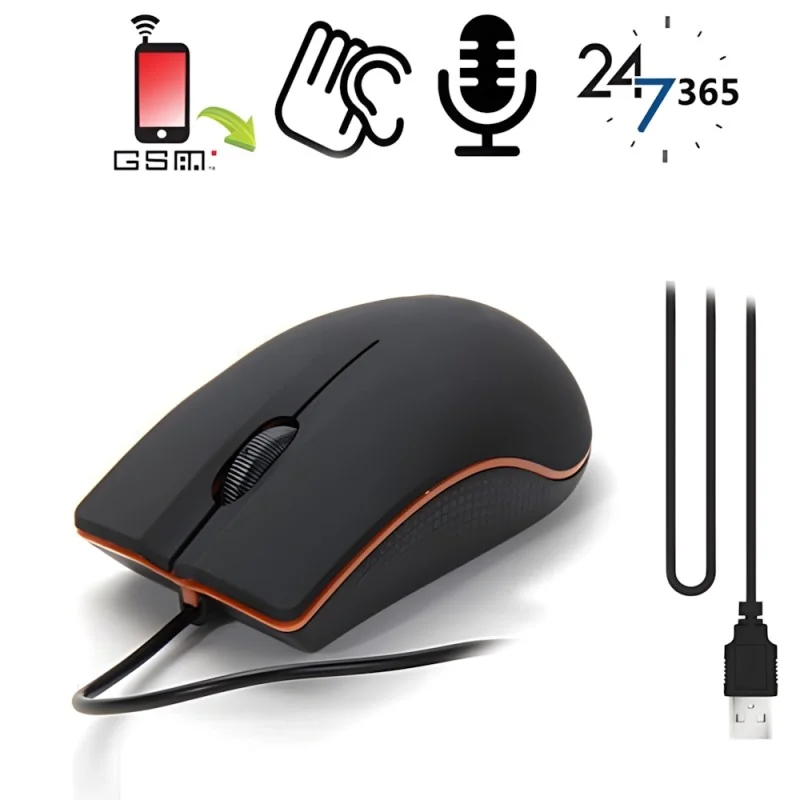 GSM-Abhörgerät in Computer-Maus GSM-Abhörgerät in Computer-Maus
