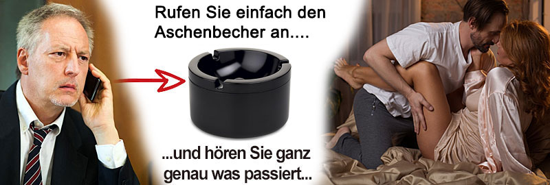 GSM-Abhörgerät Aschenbecher für diskrete Audioüberwachung