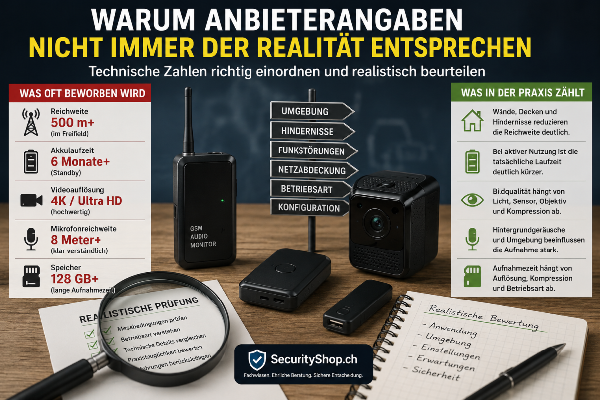 Warum Anbieterangaben nicht immer der Realität entsprechen